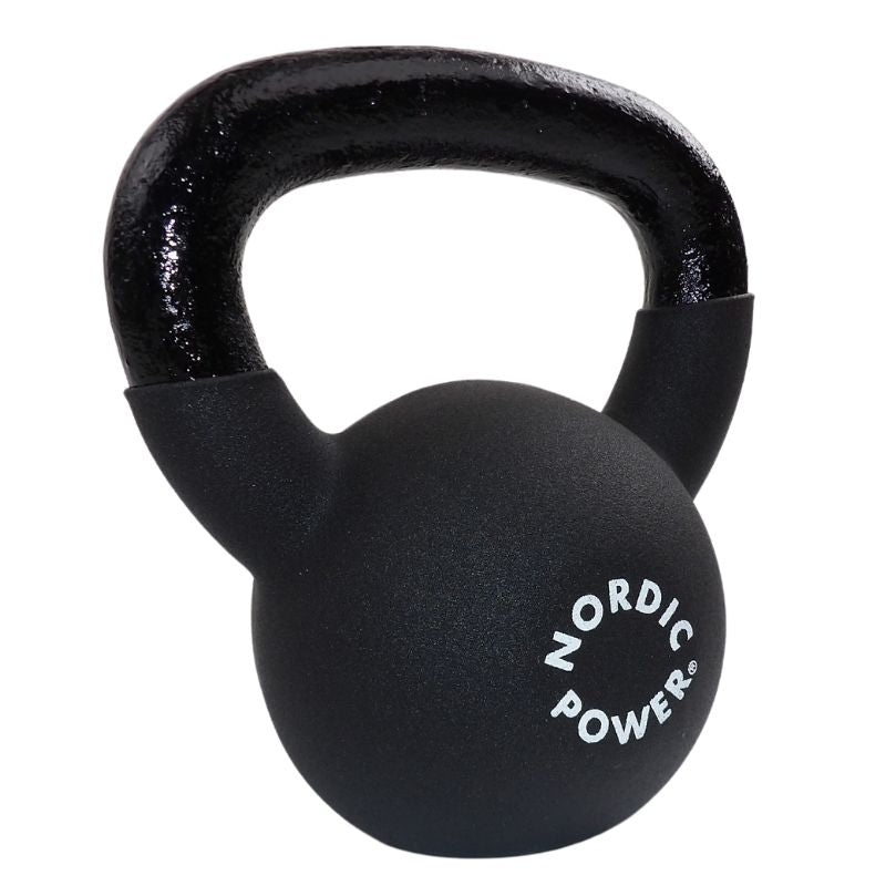 Kettlebell Sort 8 Kg, Med Neopren Fra NORDIC POWER, Lynhurtig Levering - Maxis.dk