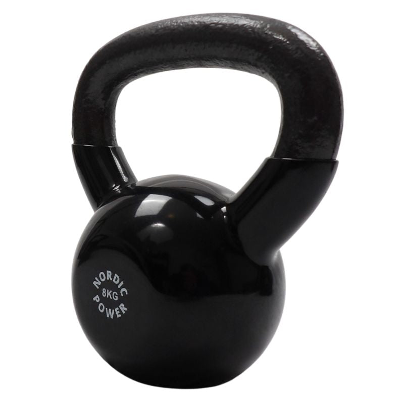 Sort Kettlebell 8 Kg Fra NORDIC POWER, Køb Billigst Her - Maxis.dk