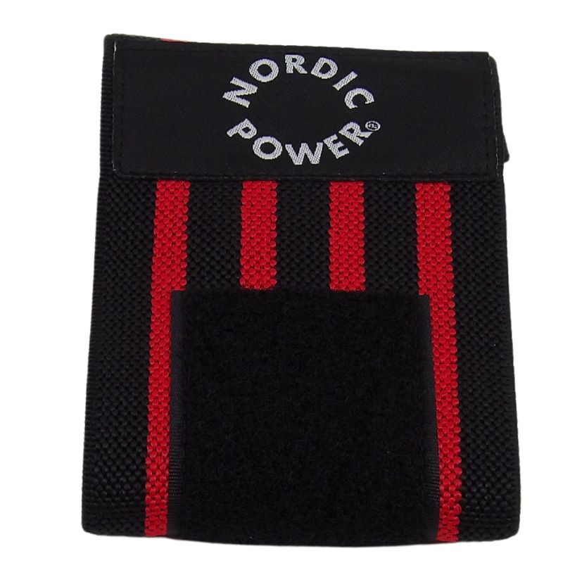 Håndledsstøtte / Wrist Wrap Rød 1 Stk - NORDIC POWER