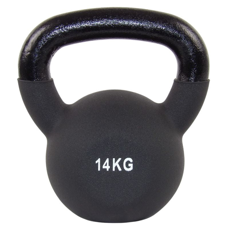 Tilbud på Kettlebell 14 kg, Sort neopren fra NORDIC POWER, Billigt træningsudstyr købes på Maxis.dk